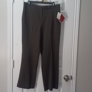 NEW Focus 2000 Brown Trousers Pants Sz 10P